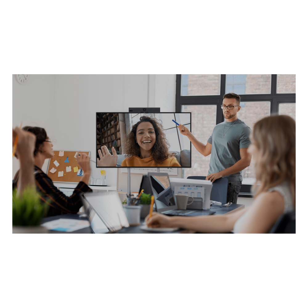 Barra de Videoconferencia A10 de Yealink para Salas Pequeñas con Android Integrado para Microsoft Teams y Modo BYOD - Incluye Panel Touch