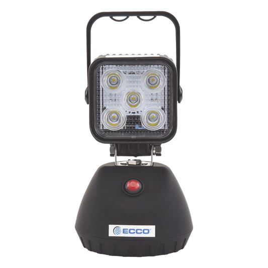 Lámpara de trabajo de mano, con batería recargable y montaje magnético, IP67