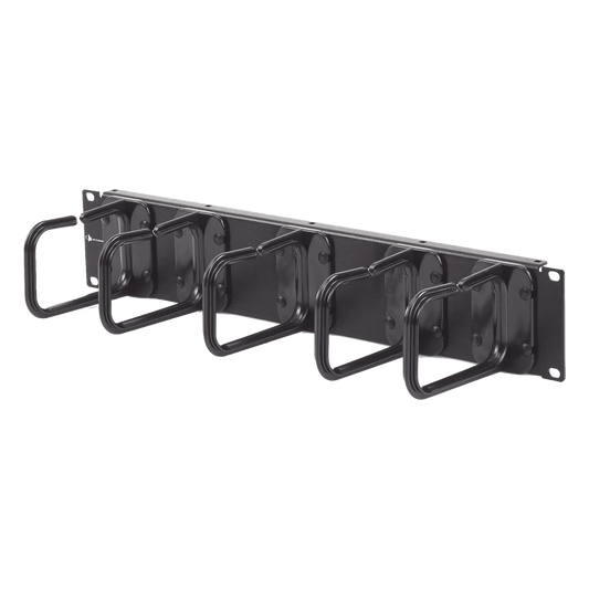 Organizador de cable, para montaje aéreo, con 5 soportes, 2UR