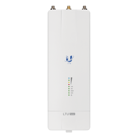 Radio Estación Base PtMP LTU™ Rocket, hasta 600 Mbps, 5 GHz (4.9 - 6.2 GHz), con filtrado de RF patentado y GPS sync para un rendimiento superior