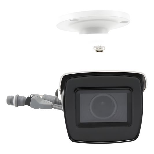 Bala TURBOHD 5 Megapixel / Lente Mot. 2.7 a 13.5 mm / 40 mts IR EXIR / dWDR / TVI-AHD-CVI-CVBS / Exterior IP67 / 12 Vcc / 24 VCA