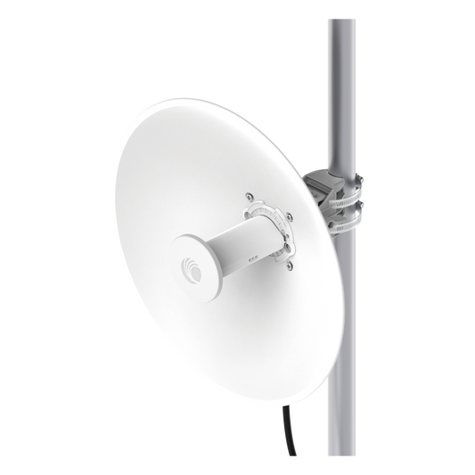 Cambium Networks ePMP Force 4525L | Módulo Suscriptor Wi-Fi 6 (802.11ax) | 5 GHz | Antena de Plato 25 dBi integrada | Hasta 600 Mbps y Gestión cnMaestro | Hasta + 10 km