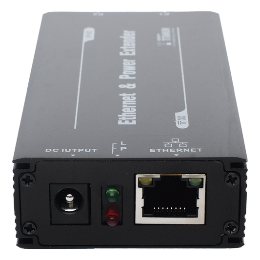 (POE 600 METROS) Transmisor para Extensor PoE TT-8001R / 1 Puerto para recepción de video y alimentación (PoE) / IDEAL PARA DOMOS Y CAMARAS IP / Conexión en Cascada / Soporta PTZ´s de 60 W / Soporta IEEE802.3af/at
