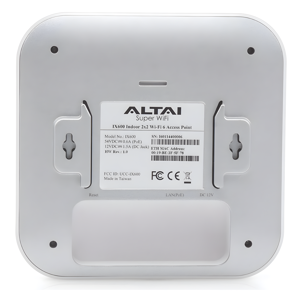 Punto de Acceso Wi-Fi 6, Doble Banda en 2.4 y 5 GHz, Hasta 1,774 Mbps, Hasta 250 m de Cobertura, Soporta 512 Clientes Concurrentes, Tecnología Patentada Para Gran Cobertura. Administración en Nube Gratis con INSIGHTS.