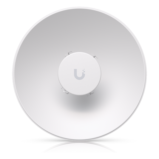 UISP Dish Mini – Antena Direccional Tipo Plato de 26 dBi de Ganancia, Banda de Frecuencia de 5150 a 6875 MHz