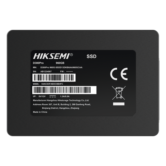 SSD Empresarial D300 PRO / 960 GB / 2.5" SATA III / 3 DWPD / PLP / Data Center