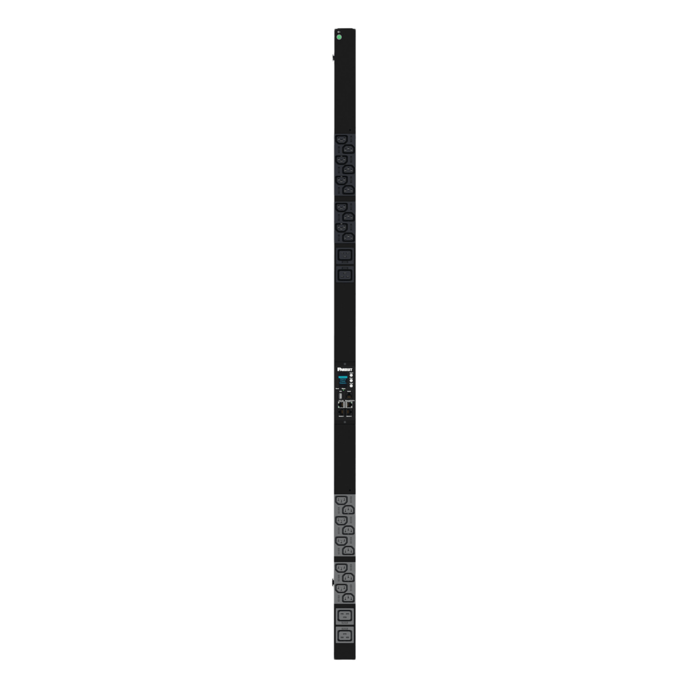 PDU G6 Monitoreable (MI) para Distribución de Energía, Enchufe de Entrada NEMA L6-20P, Con 20 Salidas C13 y 4 C19, de Instalación Vertical, 208 Vca, 20 Amp