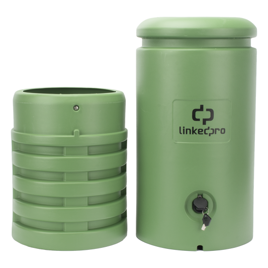 Pedestal para Cajas de Empalme de Fibra Óptica Cilíndrico Color Verde con Bracket Estándar (No Incluye Caja de Empalme)