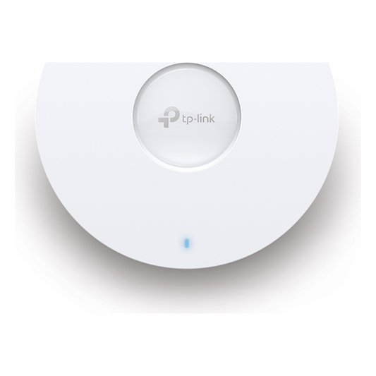 Punto de Acceso Omada / Wi-Fi 6 AX5400 MU-MIMO 4x4 / Mesh Omada / Alta Densidad de Usuarios / Configuración por Controlador o Stand-Alone / Para Montaje en Techo/pared / Alimentación PoE+