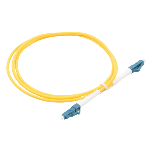 Jumper de Fibra Óptica Monomodo LC/LC Simplex de 1 Metro (3.28 Pies)