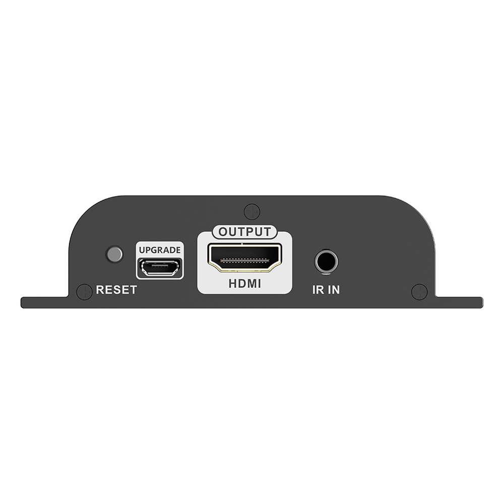 Kit extensor para distancias de hasta 200 metros | Resolución 4K @60Hz | Cat 6 | Conexión uno a uno y uno a muchos hasta 120 mts | Compatible con Switch gigabit | Control IR