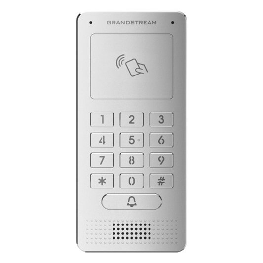Audioportero IP (SIP), Antivandálico, apertura por código, llamada y/o tarjeta, teclado iluminado