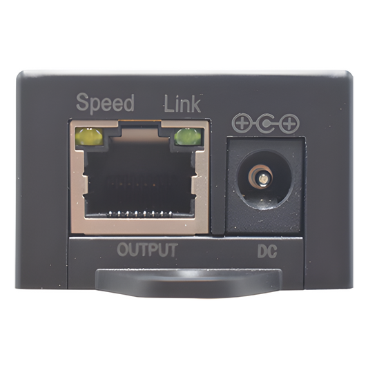 Convertidor PoE / Entrada PoE 802.3 af/at / Salida PoE 24V pasivo / Conexión plug and play / Alcance de hasta 100 metros Solo en PoE estandarizado / Aplicaciones Enlaces Inalámbricos