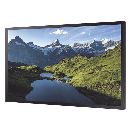 Pantalla Profesional LED 55" para Exterior con Vidrio Templado de Protección 5T, Full HD (1080p), HDMI/HDBaseT (LAN), Brillo 3500 cd/m2. Compatible VESA