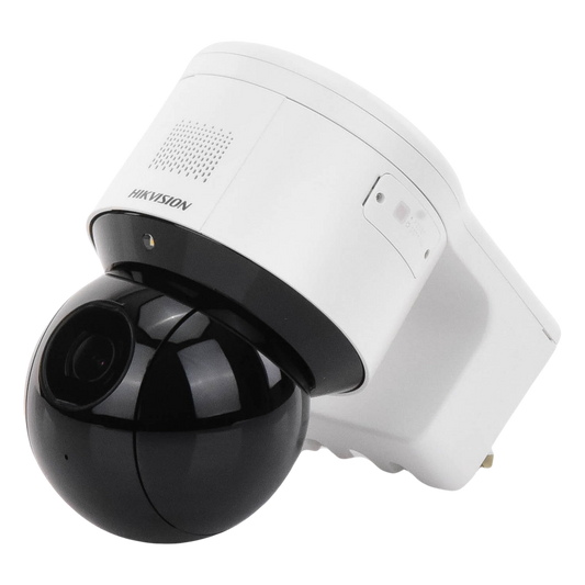 Domo PTZ IP 4 Megapixel / 4X Zoom Óptico / 50 mts IR EXIR / ACUSENSE / Luz Estroboscópica / Sirena Integrada / WDR 120 dB / PoE+ / IP66 / Ultra Baja Iluminación / Micrófono y Bocina Interconstruido / Micro SD