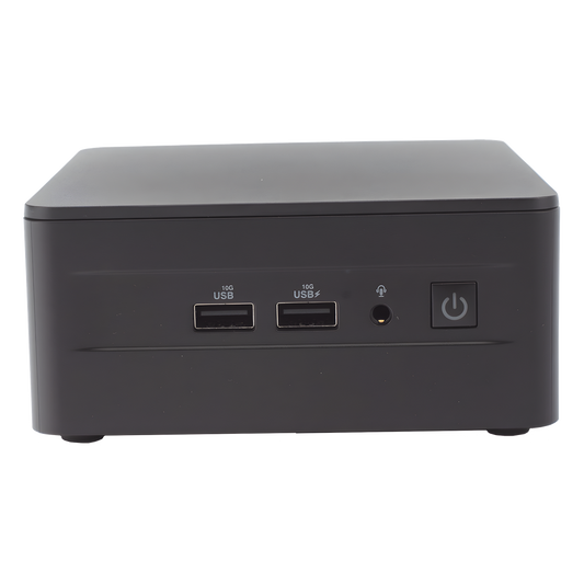 Mini PC NUC Barebone / Core i7-1360P (13 Gen) / Wi-Fi 6E + 2.5GbE / Bluetooth / No incluye Memoria RAM, SSD y S.O. / Incluye fuente