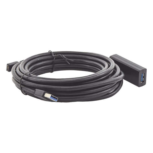 Cable de Extensión Activo USB 3.0 con puerto de alimentación Micro USB / 5 Metros / USB 3.0 a 5Gbps / No requiere controlador / Ideal para impresoras, consolas , Webcam, etc.