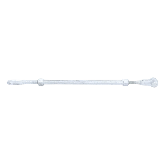 Tensor de 1/2" x 9" Acero Forjado OJO-QUIJADA Galv. Inmersión en Caliente (Carga Max. 2200 lbs).