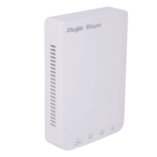 Punto de Acceso Wall Plate Wi-Fi 5 / 1267 Mbps Doble Banda / 802.11ac Wave 2 MU-MIMO 2x2 / 5 Puertos Gigabit / 1 Puerto PoE Out / Mesh / Beamforming / Gestión Cloud Gratuita