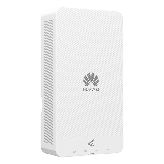 Punto de Acceso eKi Wi-Fi 6 para pared / Hasta 128 Clientes / 2.9 Gbps / MU-MIMO / 1 Puerto Gigabit PoE in / 4 Puertos Gigabit LAN / Smart Antenna 20% más cobertura / Libre de Licenciamiento