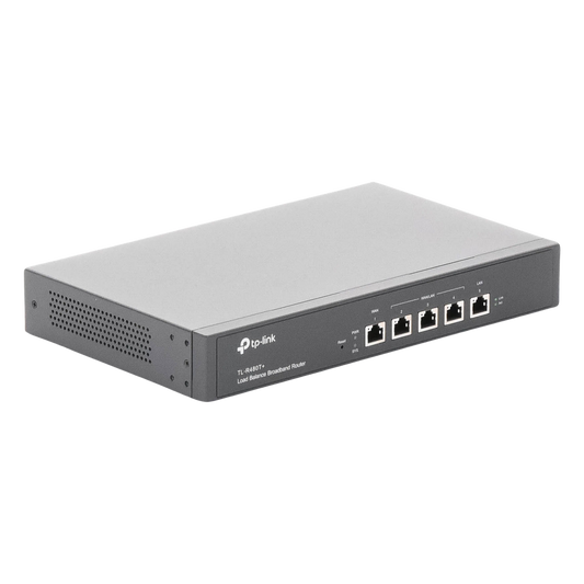 Router Balanceador de Carga Multi-Wan, 1 puerto LAN 10/100 Mbps, 1 puerto WAN 10/100 Mbps, 3 puertos Auto configurables LAN/WAN, Sesiones Concurrentes 30,000 para Negocios Pequeños y Medianos