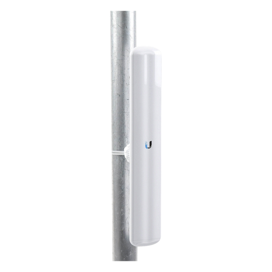 Estación Base 2x2 MIMO airMAX LiteAP AC hasta 450 Mbps, 5 GHz (5150 - 5875 MHz) con antena integrada de 16 dBi y cobertura de 120 grados