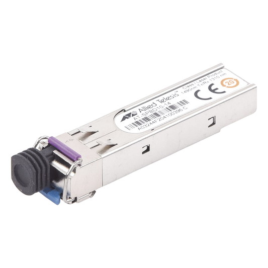 Transceptor SFP/LC, 10 km, Bi-Direcional, GbE, SMF, 1490Tx/1310Rx (Requiere el AT-SPBD10-13)