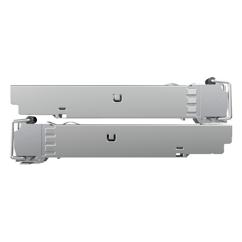 UFiber Módulo SFP, transceptor MiniGibic MultiModo 1 Gbps, distancia 550m, conectores LC, paquete de 2 piezas