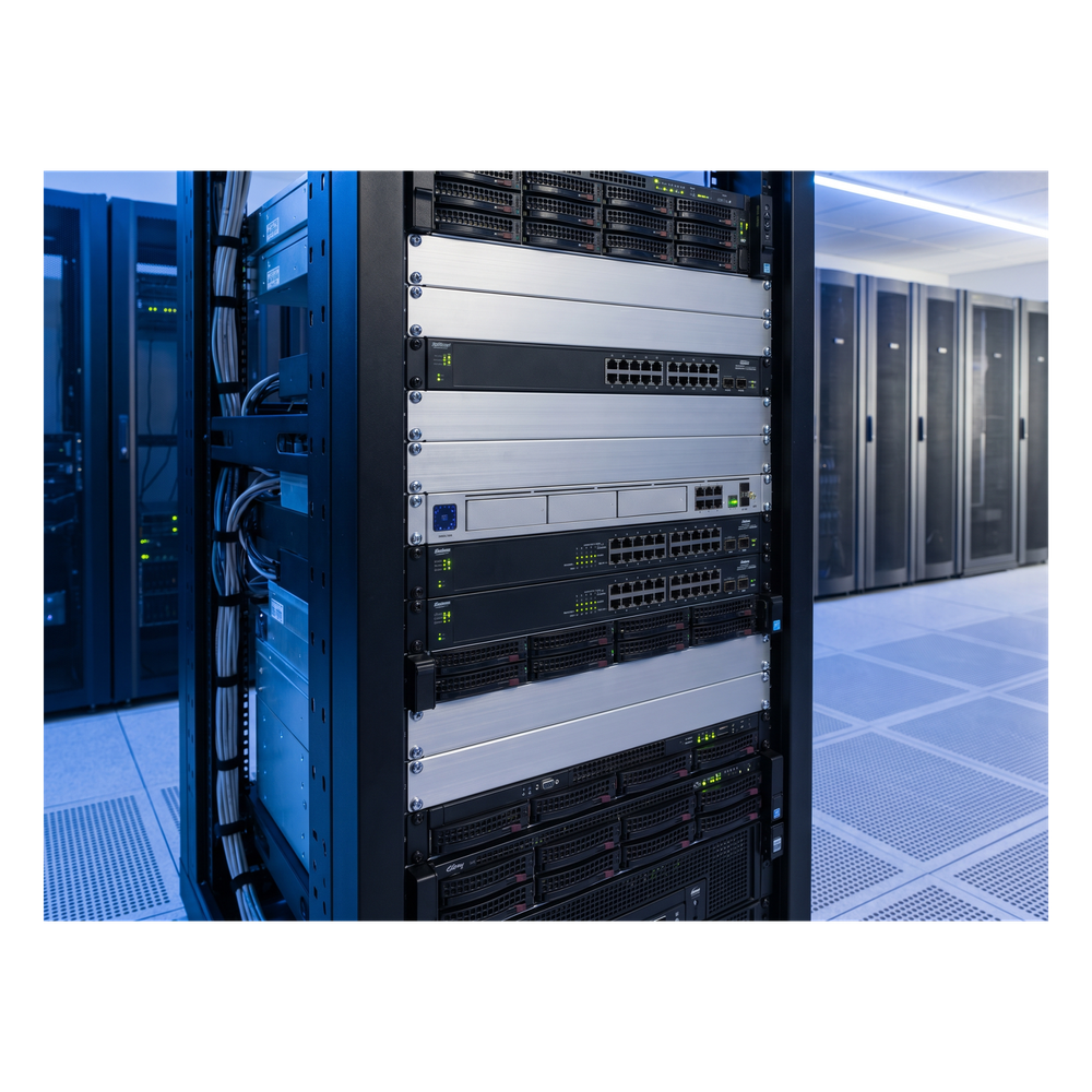 Tapa Ciega Para Rack Estándar de 19in, Plano, de Acero, 2 UR, Color Gris