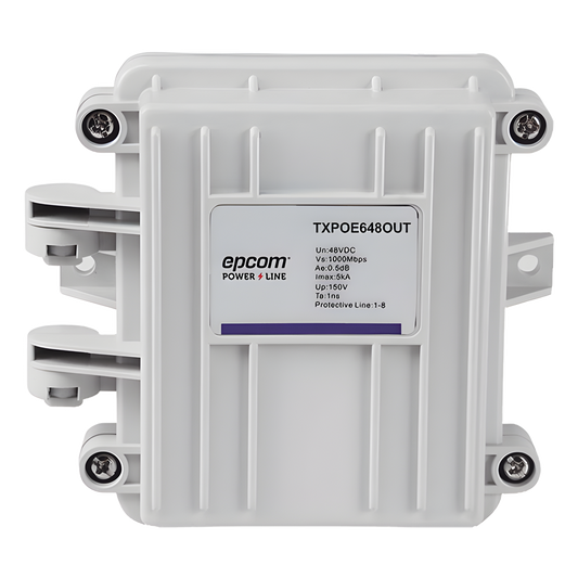 Protector PoE a 10/100/1000 Mbps (exterior) (Cat6 1000Mbps)