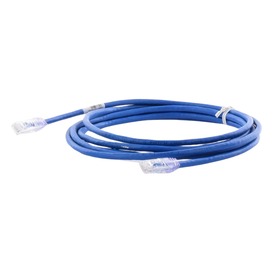 Cable de Parcheo UTP Categoría 6, con Plug Modular en Cada Extremo - 3 Metros (9.84 Pies) - Azul