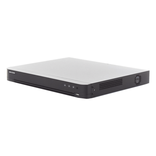 DVR 32 Canales TurboHD + 2 Canales IP / 2 Megapixel (1080p) Lite / Acusense (Evita Falsas Alarmas) / Audio por Coaxitron / H.265+ / Salida de Video en Full HD