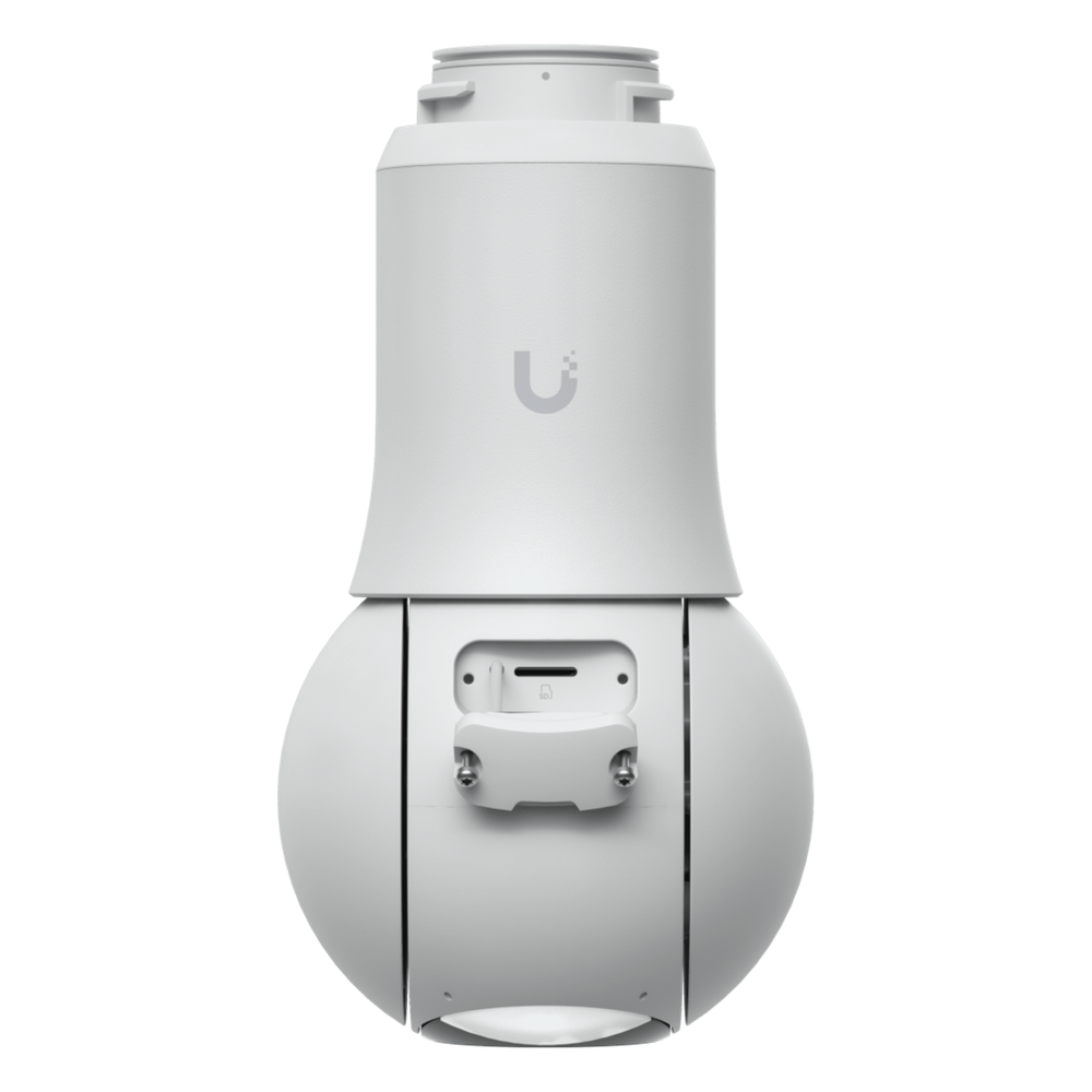 Cámara UniFi Protect G6 PTZ Color Blanco, Doble Lente 4K, Zoom Híbrido 10x, Motor AI Multi-TOPS, Visión Nocturna IR 30m, Audio Bidireccional, Protección IP66, Resistencia al Vandalismo IK04