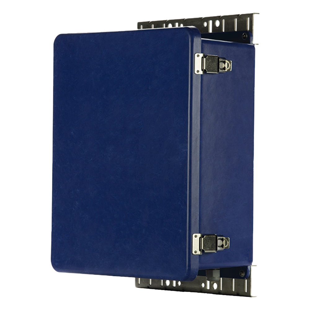 Gabinete de Seguridad para Wireless, NEMA 4X, IP66, de 356 x 305 x 152 mm, Color Azul
