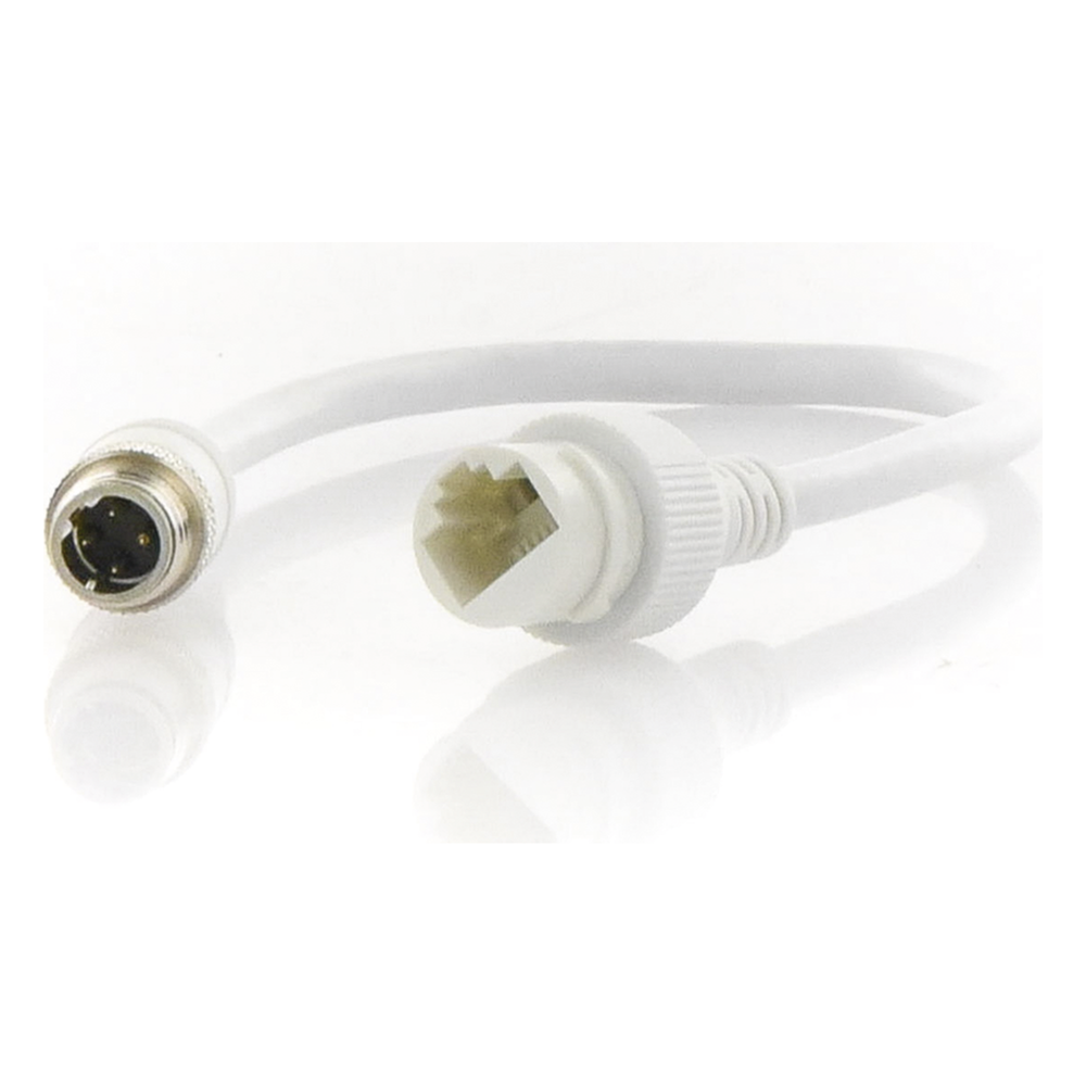 Cable Adaptador Tipo Aviación a RJ45 (Red) para el Kit Movil DS-MP5604SD/GLF(LITE)(KIT)