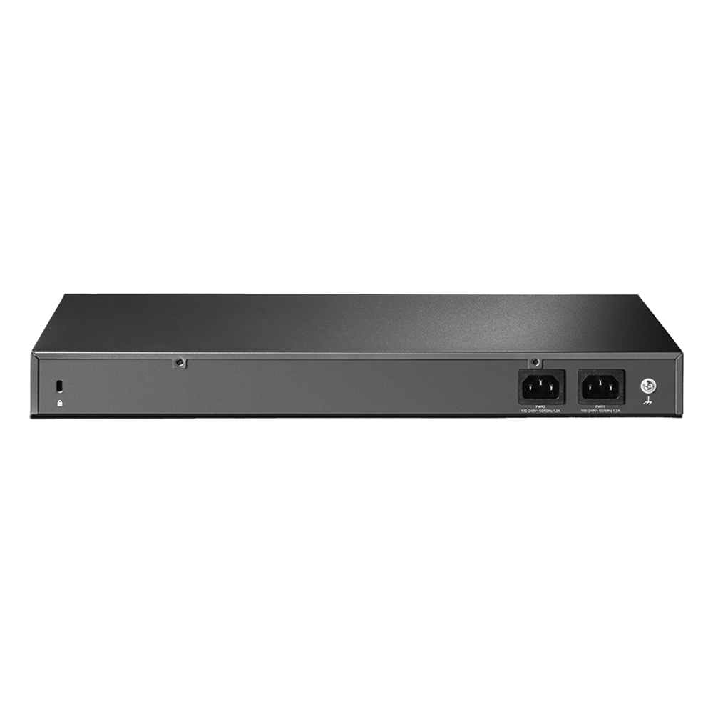 Switch de Fibra Óptica L2+ Omada / 24 puertos SFP 1GE / 4 Puertos Combinados SFP+/RJ45 Gigabit / 2 Puertos Consola RJ45|micro-SUB / Administración Centralizada Omada o Stand-Alone / Compatile con IPv6 / Multicast IGMP