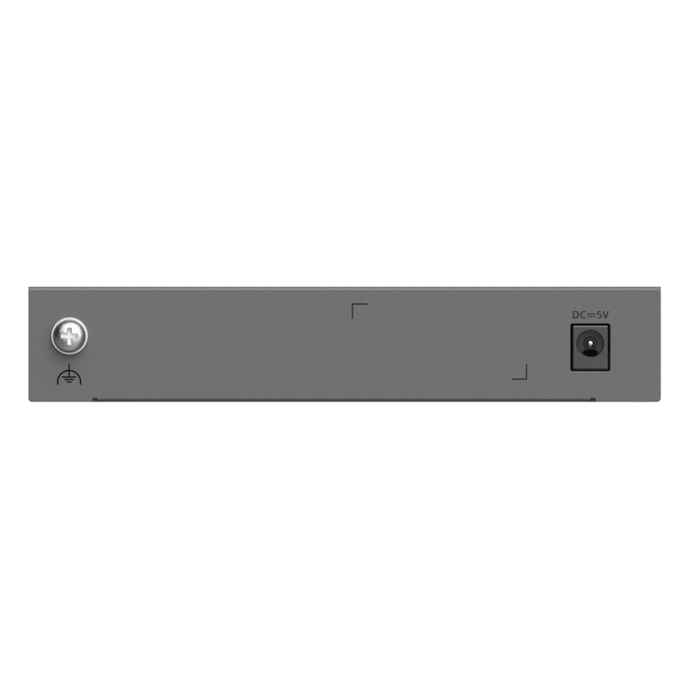 Switch Gigabit Smart Cloud-Managed / 8 Puertos 10/100/1000BASE-T / Capa 2 / Switching 16 Gbps / AI-Powered Failover / Modo CCTV Un-Click / Gestión Cloud Ruijie & App Reyee / Diseño Fanless / Gabinete Metal / Protección Surge 6 kV