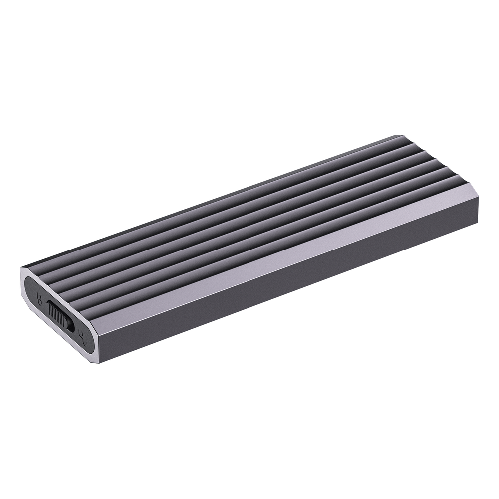 Carcasa para SSD M.2 NVMe / USB 3.2 Gen2 Type-C / 10 Gbps / Soporta 2230 2242 2260 2280 / Aleación de Aluminio / Disipación Térmica