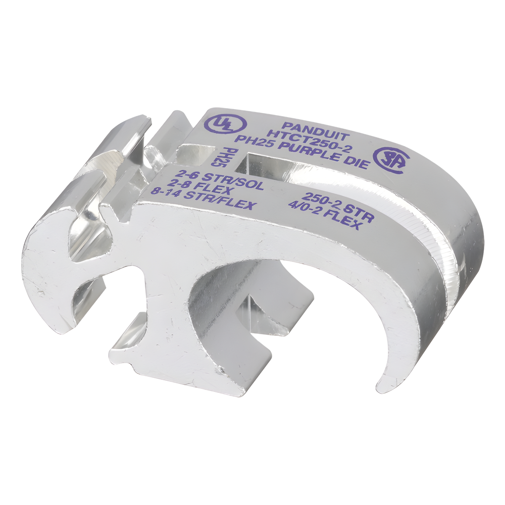 Conector de Compresión para Hacer Derivaciones de Cables, Espacios de 250 Kcmil a 2 AWG, 2 a 6 AWG, y 8 a 4 AWG