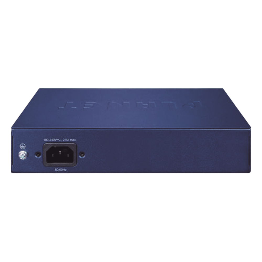 Switch PoE No Administrable de Escritorio, 2 Puertos Gigabit 802.3bt, 4 Puertos Gigabit 802.3at, 2 Puertos 10/100/1000, 2 Puertos SFP Gigabit.