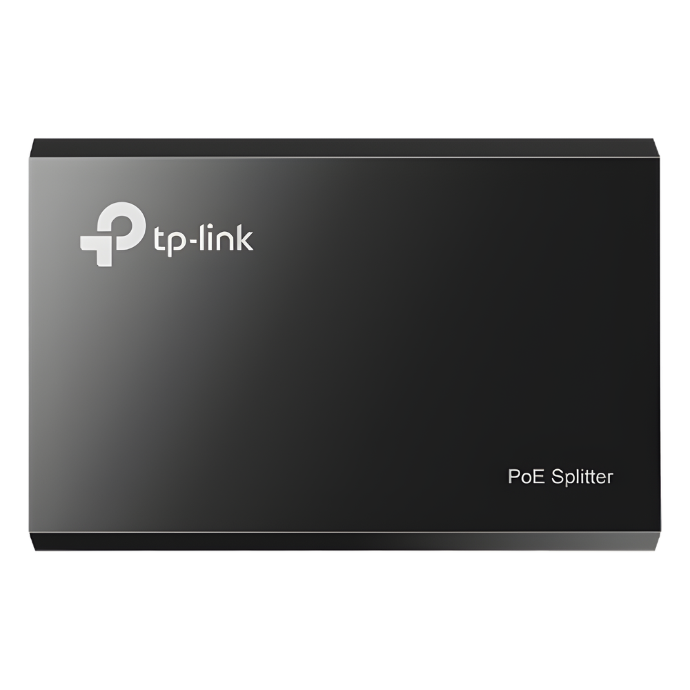 Splitter PoE (15W) / Potencia de Salida Seleccionable (5 , 9 o 12 Vcc) / 2 puerto 10/100/1000 Mbps / Plug and Play