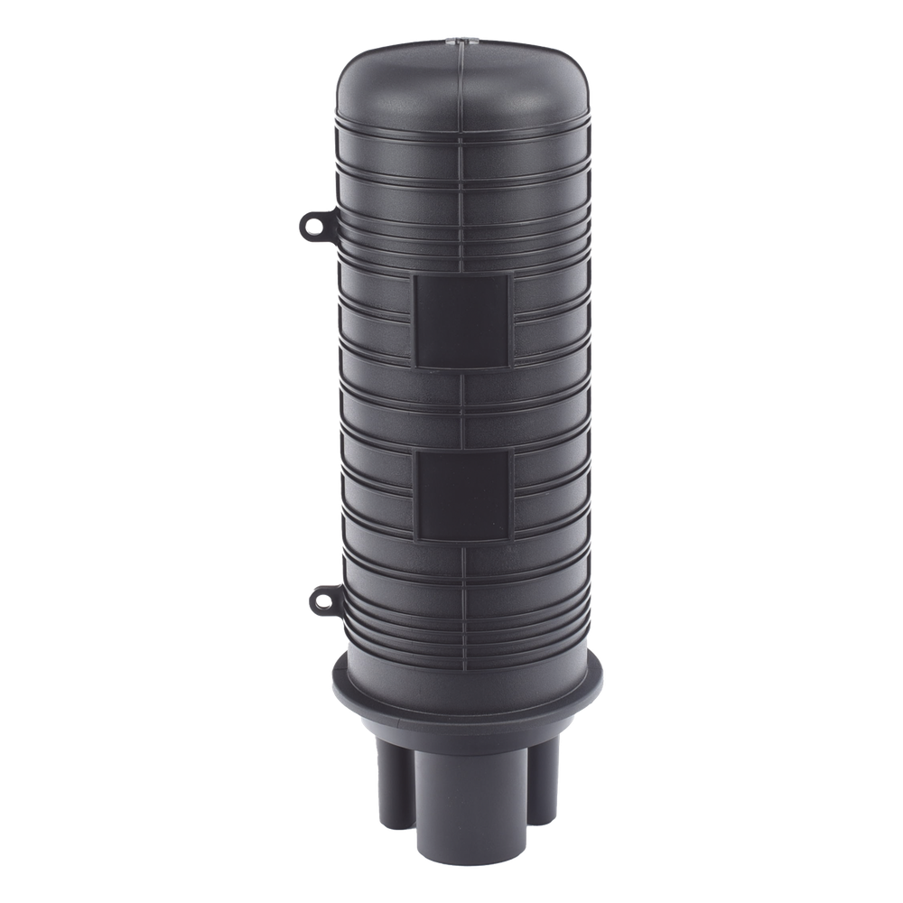 Caja de Distribución de Fibra Óptica Vertical Tipo Domo, 48 Empalmes (Expandible Hasta 96 Empalmes con Charola LP-SCV-48-ST), Exterior, IP68