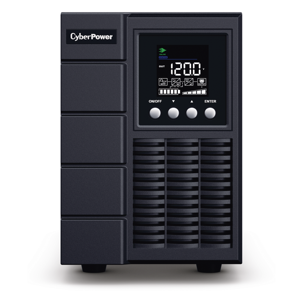 UPS de 2000 VA/1800 W, Online Doble Conversión, Entrada 120 Vca NEMA 5-20P, Onda Senoidal Pura, Tipo Torre, Con 6 Tomas NEMA 5-20R