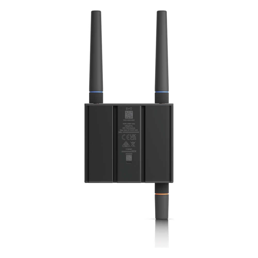 Router UniFi Ultra LTE con WiFi 4 / ranura para 1 tarjeta SIM / 2 Puertos RJ45 10/100Mbps / Alimentación por USB Type-C y ATX DC / Bandas LTE B2, B4, B5 /
