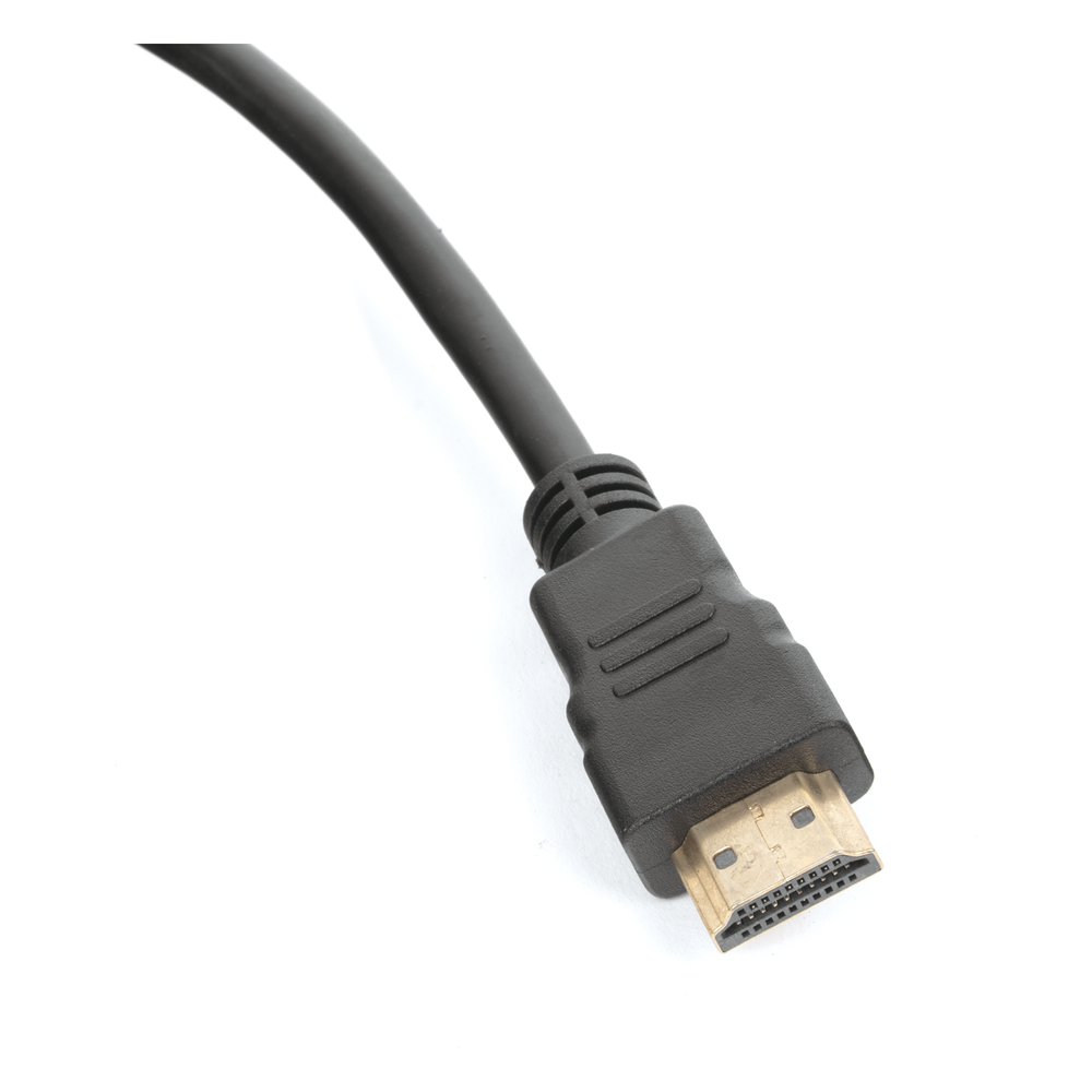 Cable HDMI de 1 Metro (3.28 pies) (High Speed) / Resolución 4K / Soporta Canal de Retorno de Audio (ARC)/ Soporta 3D / Blindado para Reducir Interferencia / Chapado en Oro / Alta Resistencia y Durabilidad.