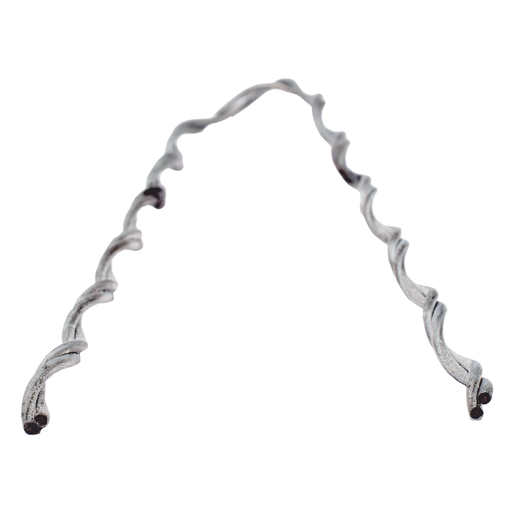 Remate Preformado para Fibra Óptica Mini Figura 8, Span 80 m, para mensajero de acero con diámetro Φ 1.6 mm - 1/16"