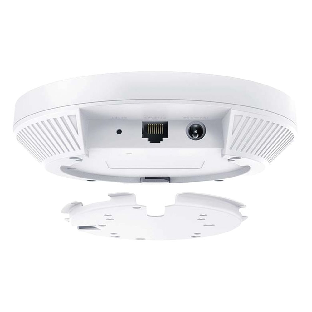 Punto de Acceso Omada / Wi-Fi 6 AX1800 MU-MIMO 2x2 / Mesh Omada / Alta Densidad de Usuarios / Configuración por Controlador o Stand-Alone / Para Montaje en Techo/pared / Alimentación PoE+
