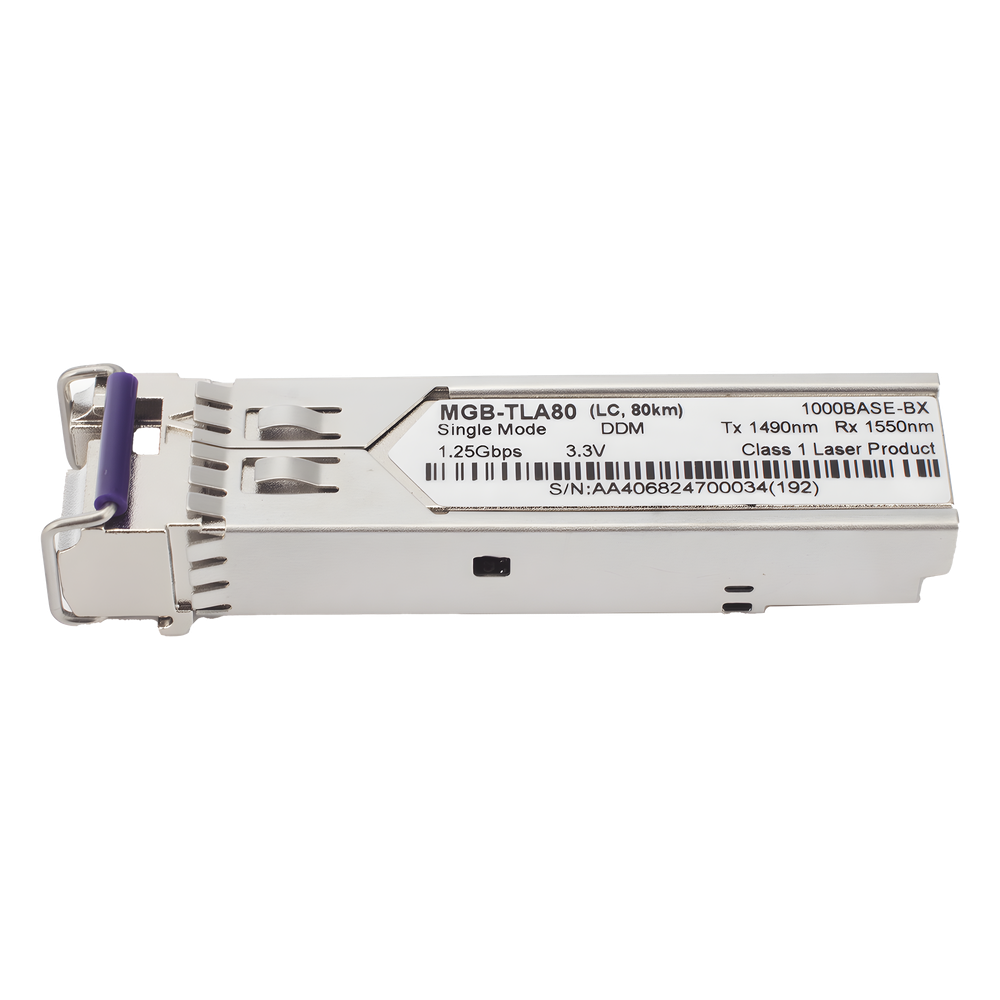 Módulo Industrial mini-GBIC SFP-Port 1000BASE-LX - 80 km (-40~85 grados C)