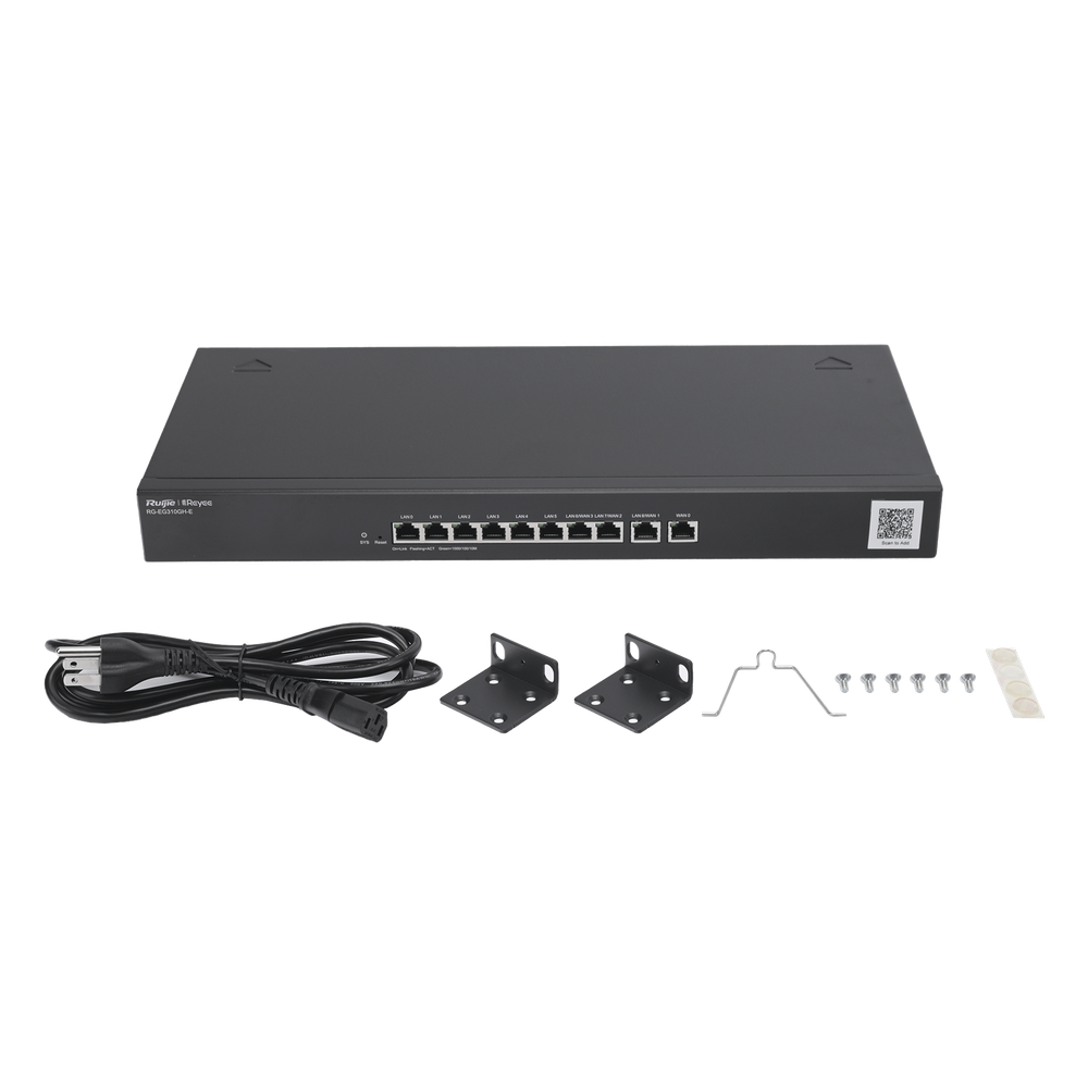 Router Balanceador con Función SD-WAN, Hasta 4 Servicios de Internet y hasta 350 clientes con desempeño de 1.5 Gbps
