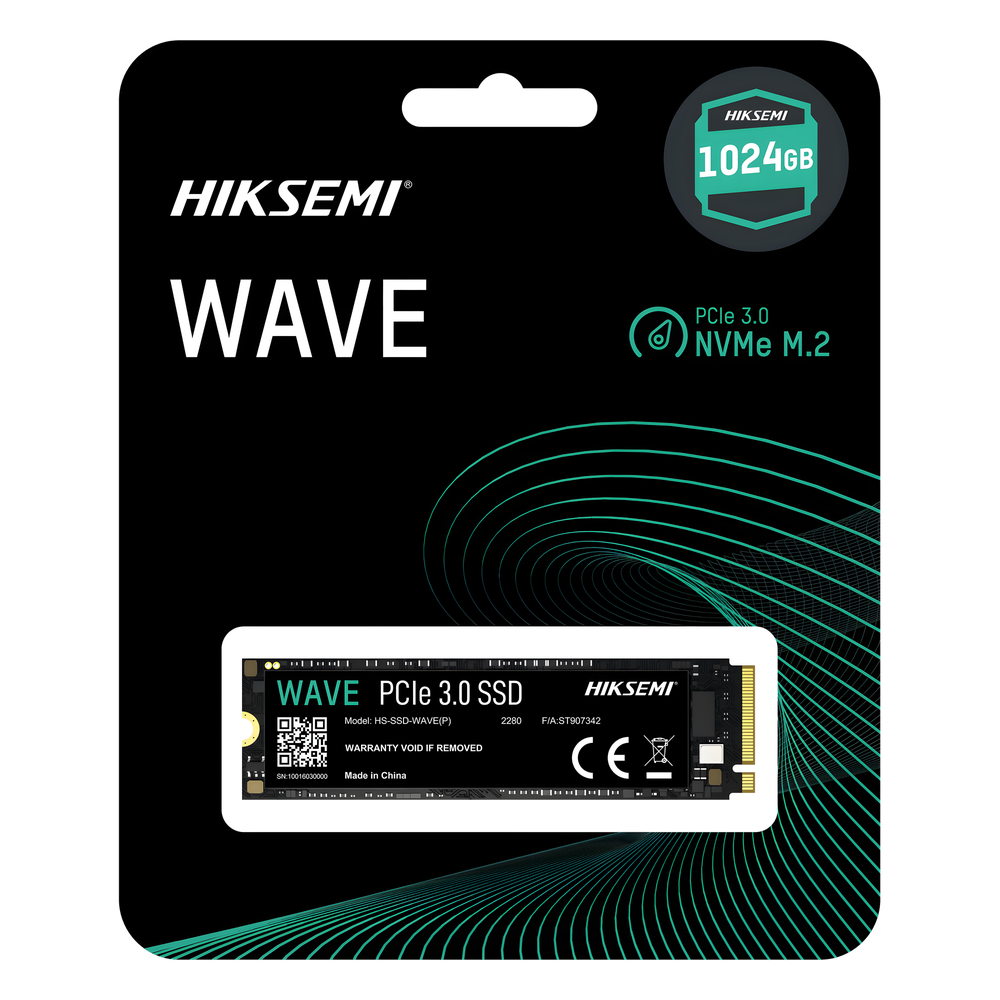 SSD M.2 NVMe PCIe 3.0 / 1024 GB / 2280 MB/s Lectura / 1800 MB/s Escritura / 3D NAND / M.2 2280